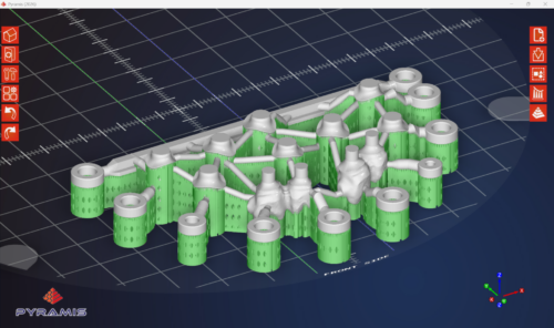 New Wall Type support pins