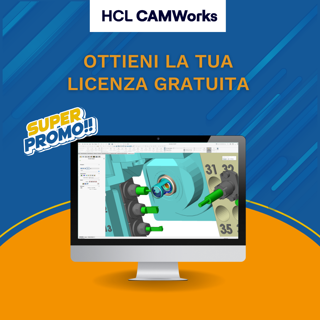 Vuoi ottenere una potente automazione basata sull'AI all’interno di SOLIDWORKS, compatibile con tutte le tue macchine CNC? E' semplice! Acquista una licenza CAMWorks, la seconda è gratuita. Scopri di più!